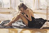 Heart Paintings - Comforting the Heart by Steve Hanks